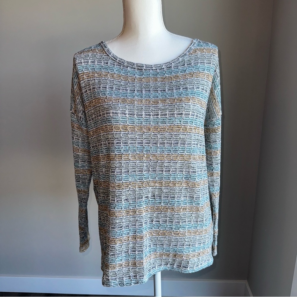 Daytrip open back striped sweater women’s size XS